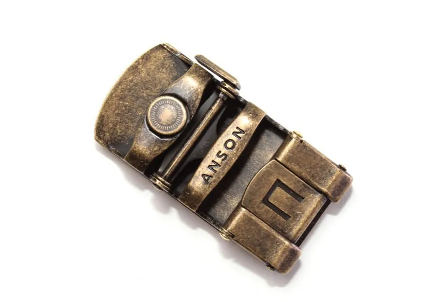 1.5" Classic with a Curve in Antiqued Gold