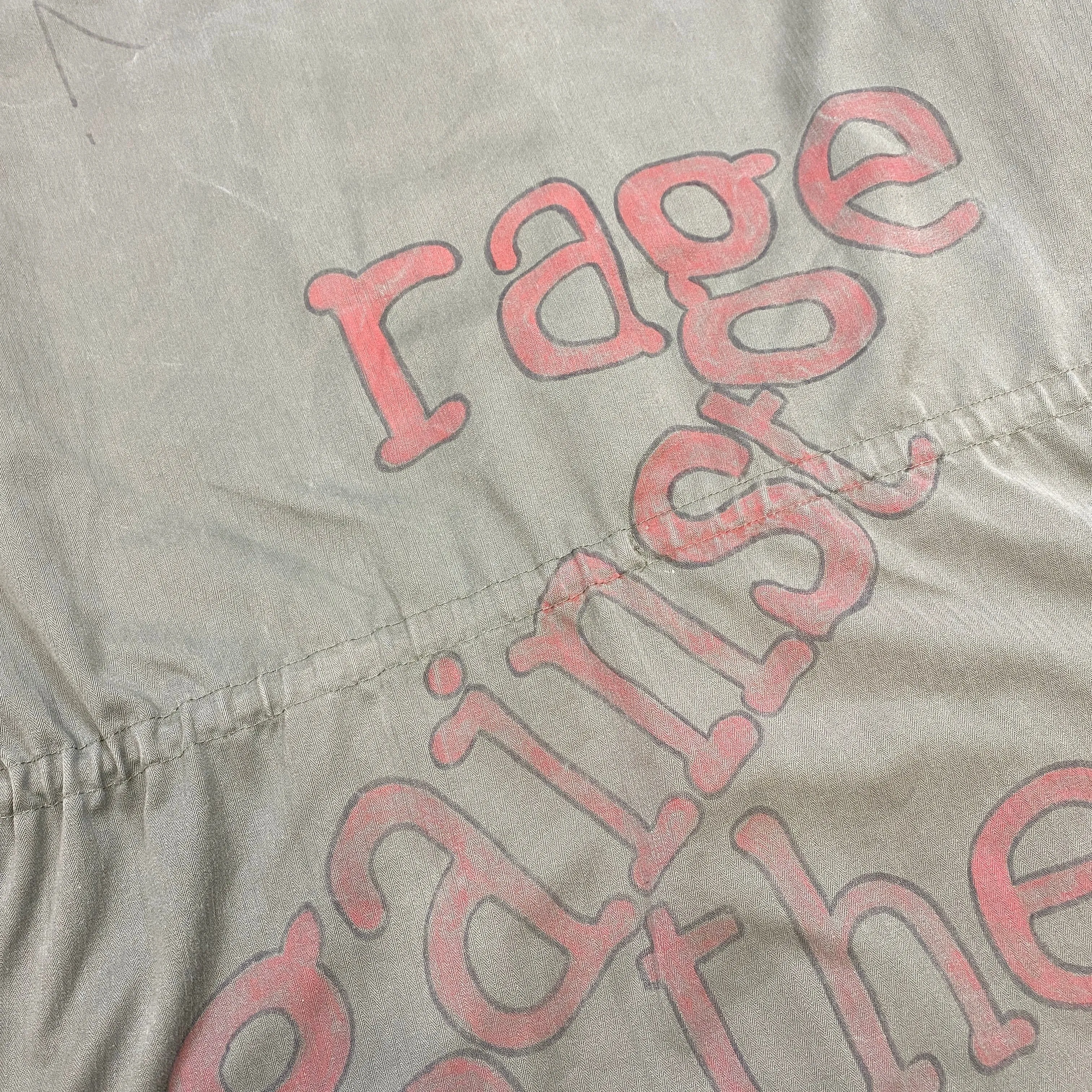1990s Rage Against The Machine Military Parka