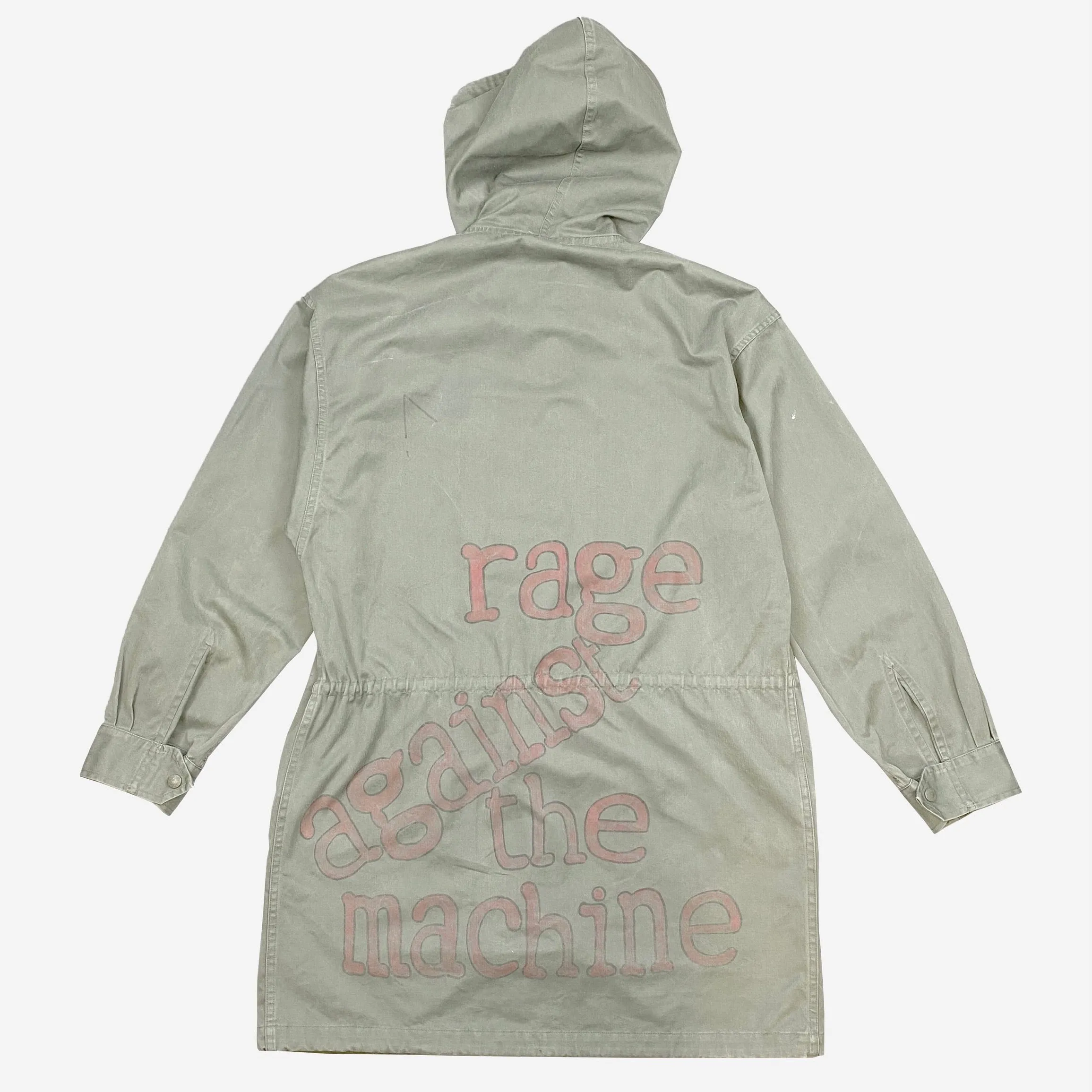 1990s Rage Against The Machine Military Parka