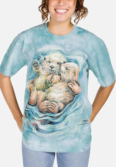 A Love Like No Otter T-Shirt by Jody Bergsma