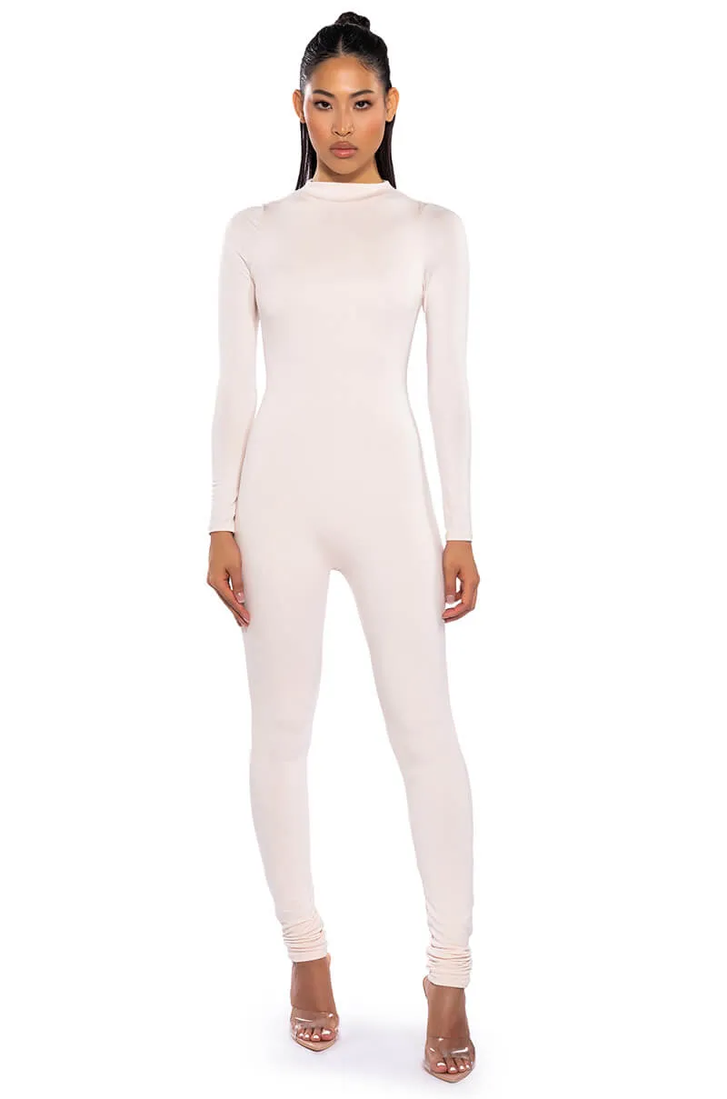 ALL THE WAY BODYCON FULL LENGTH JUMPSUIT