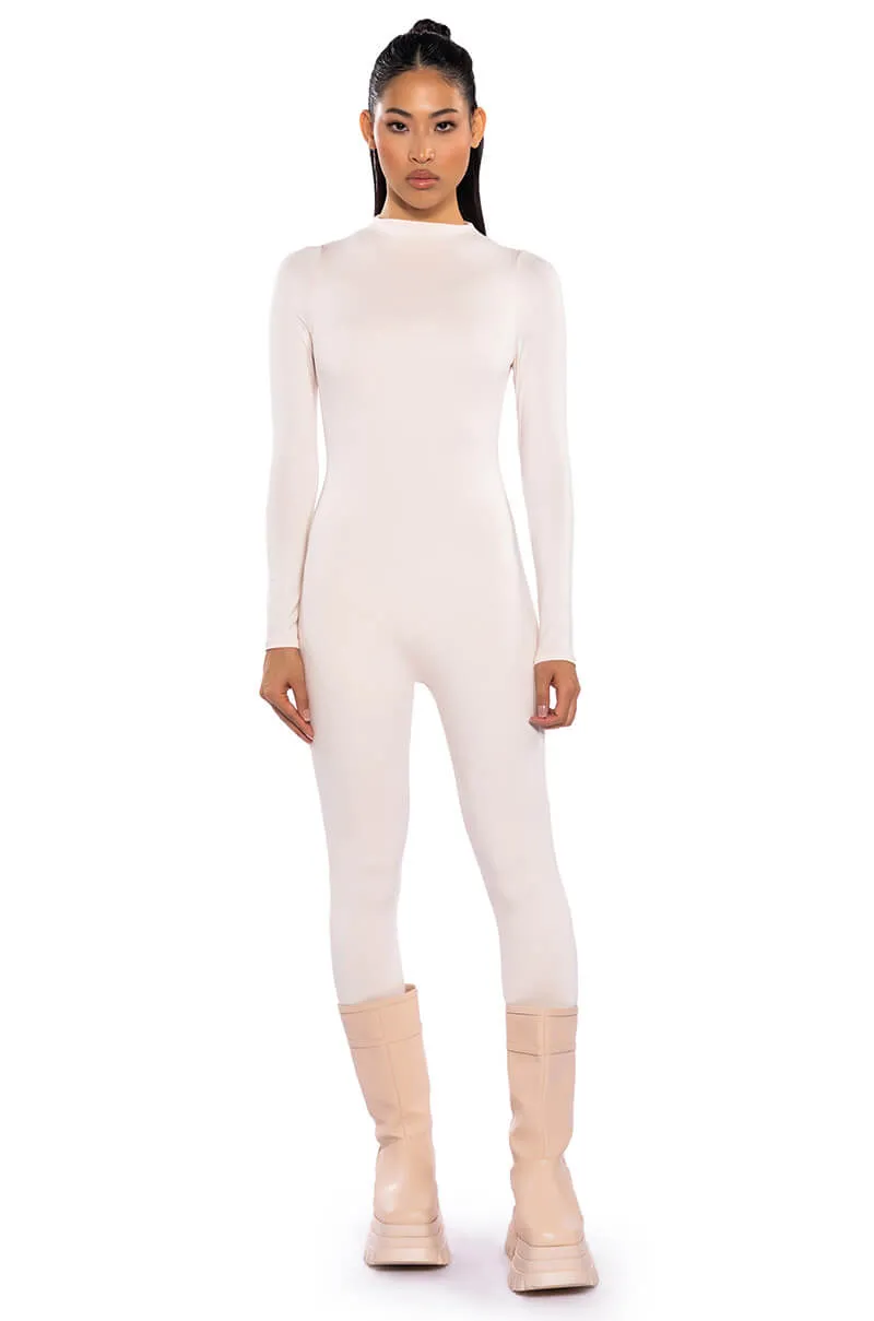 ALL THE WAY BODYCON FULL LENGTH JUMPSUIT