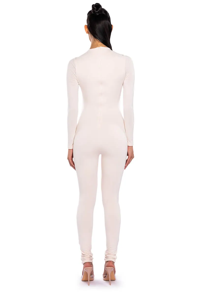 ALL THE WAY BODYCON FULL LENGTH JUMPSUIT