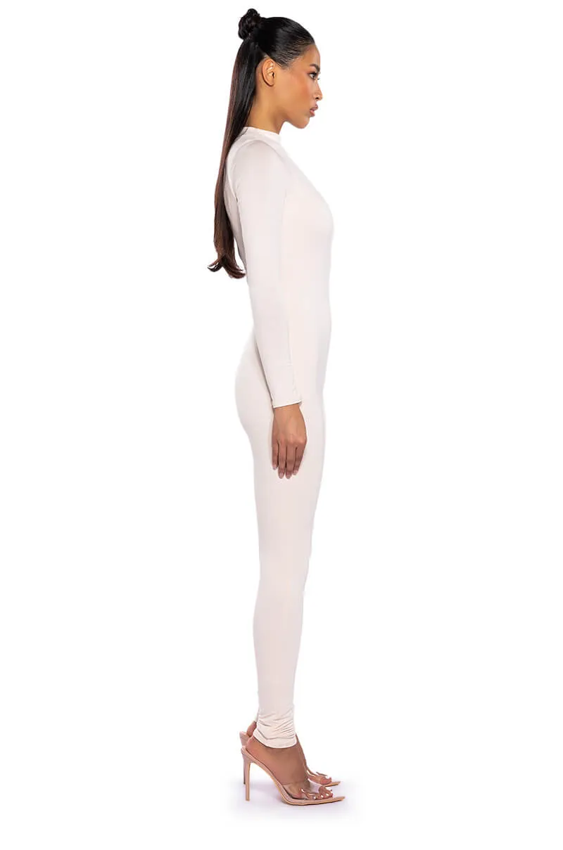 ALL THE WAY BODYCON FULL LENGTH JUMPSUIT