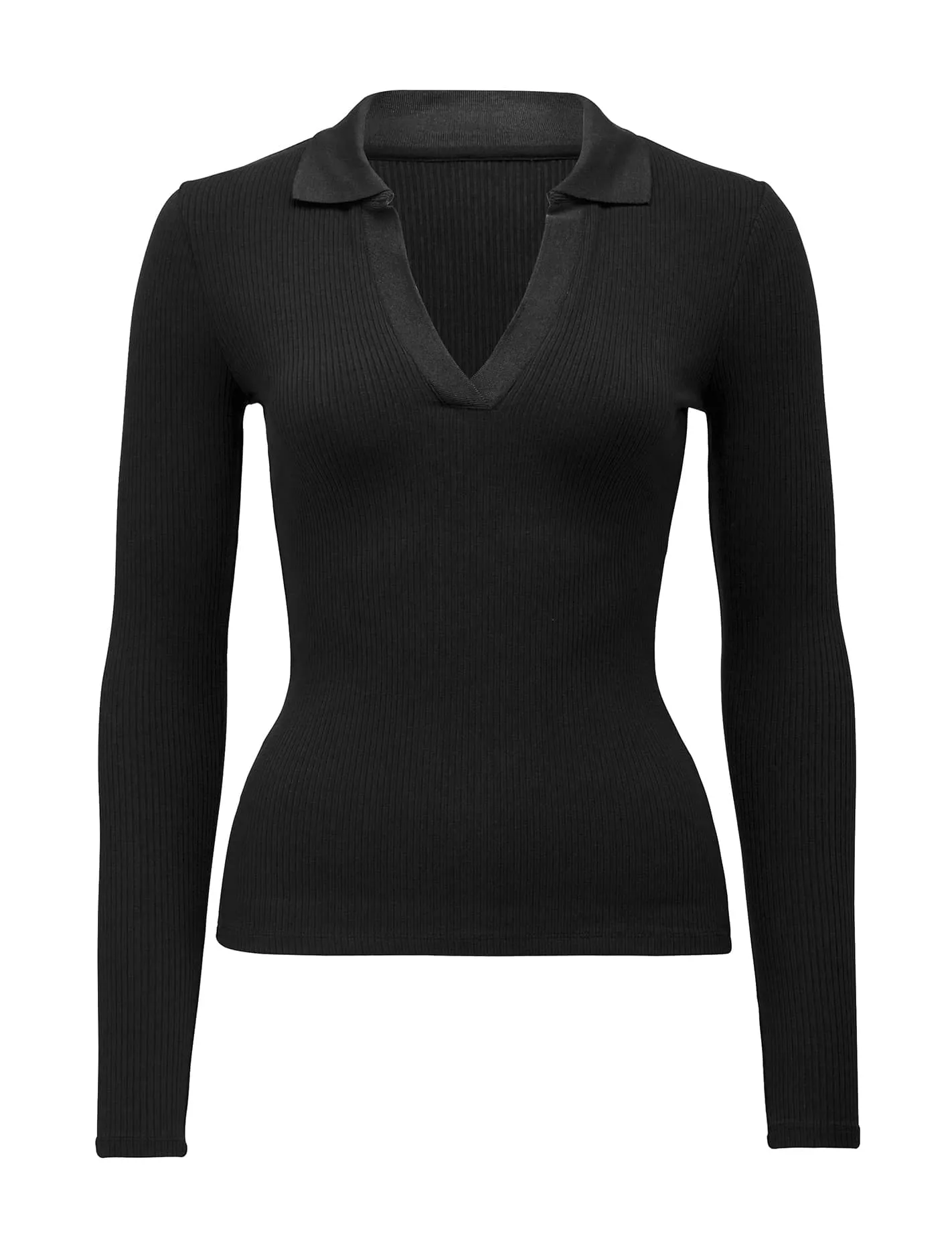 Aspen Rib Polo Top