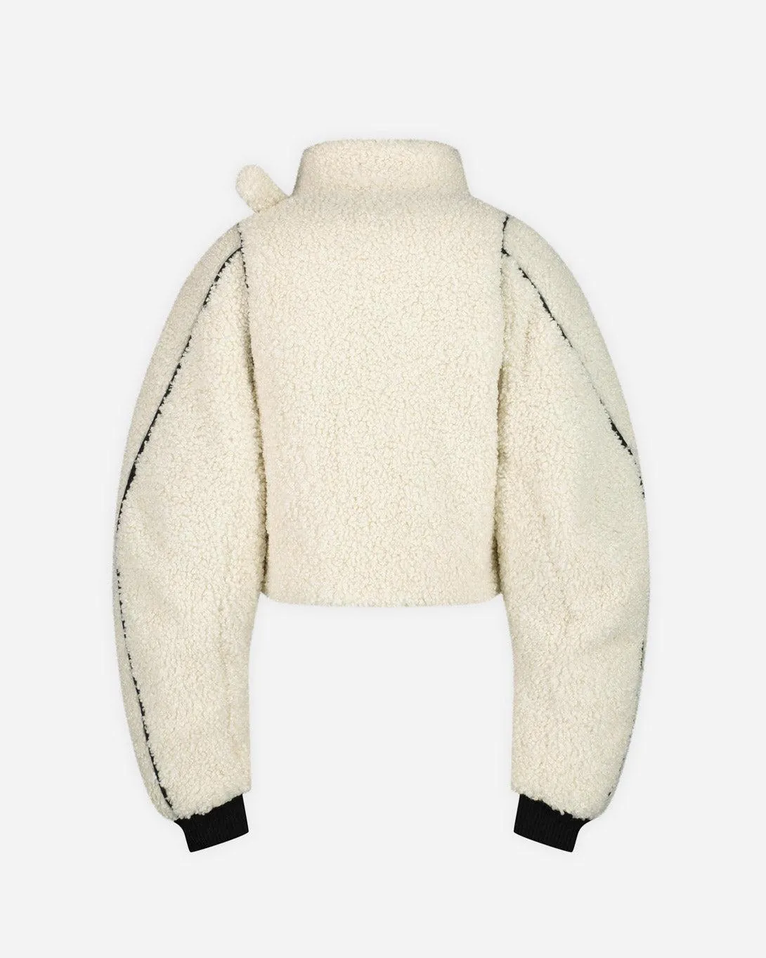 Asymmetrical Teddy Jacket