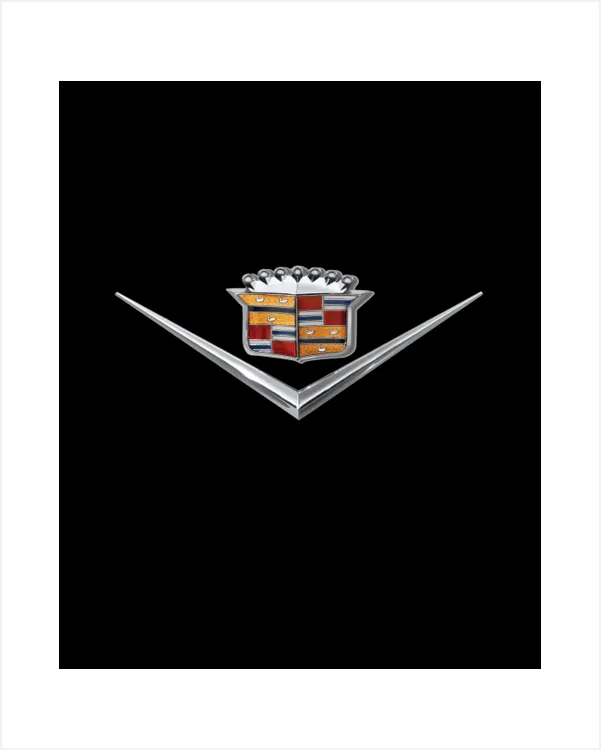 Cadillac 1960'S Emblem with "V" T-Shirt