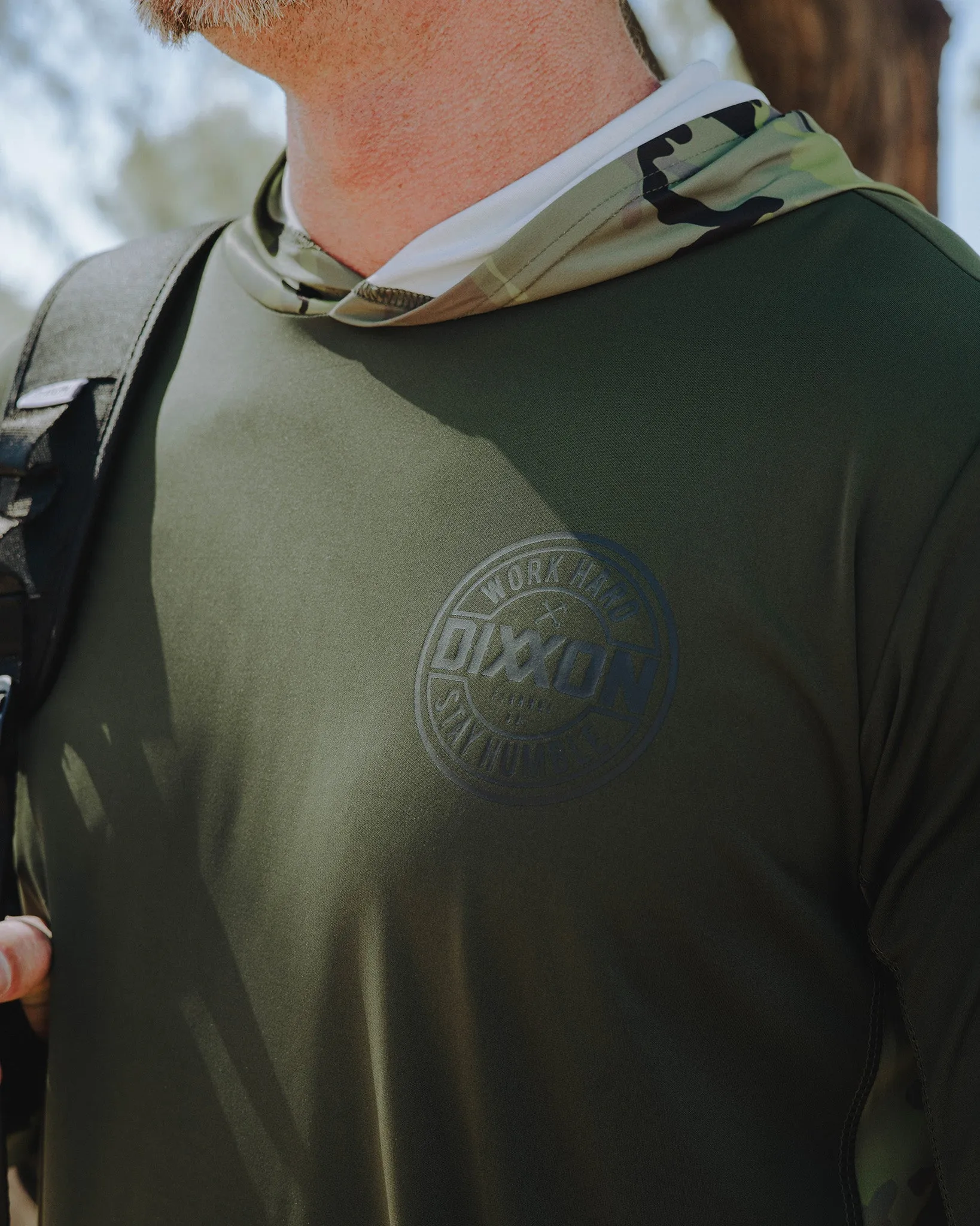 Camo UV Pullover Hoodie - OD Green