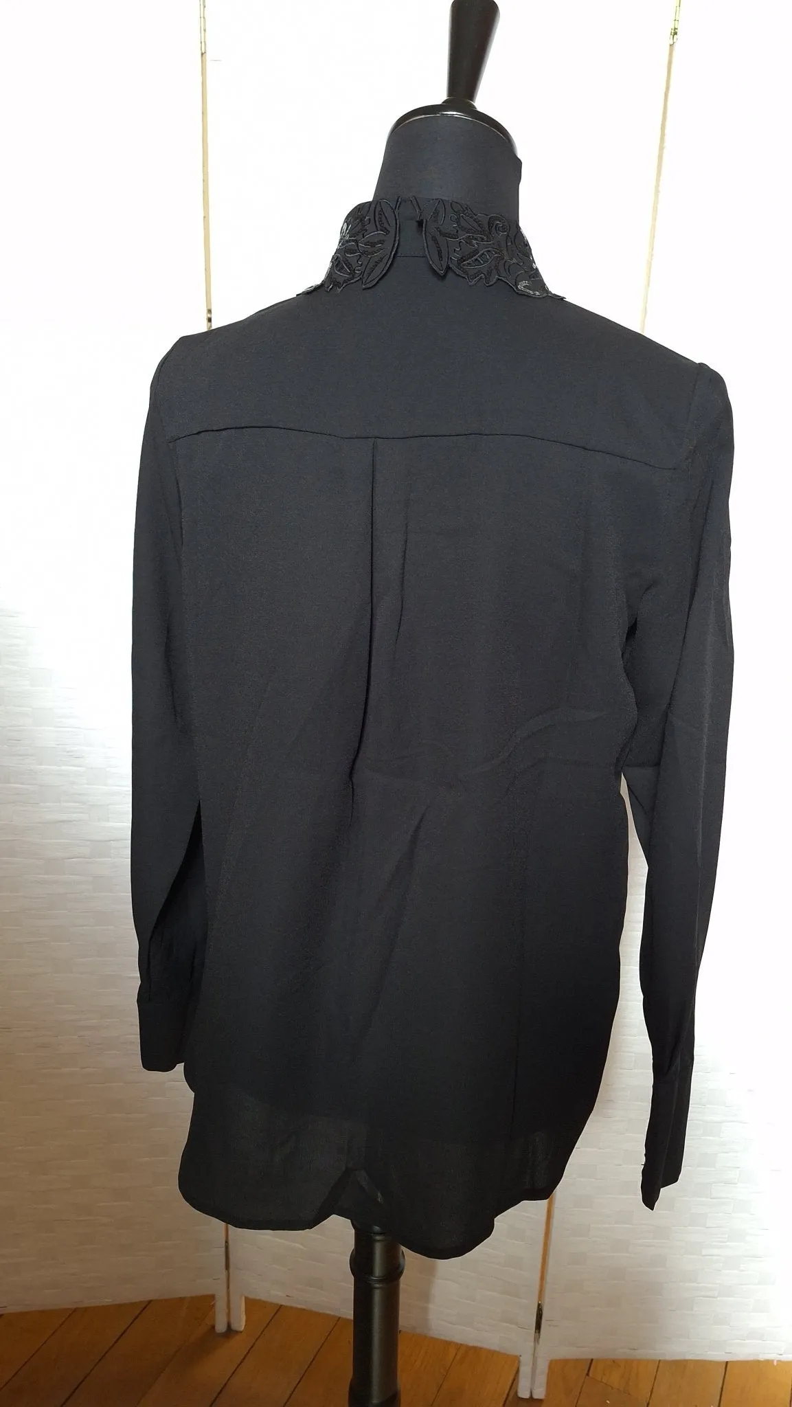 Chemise unie manche longue