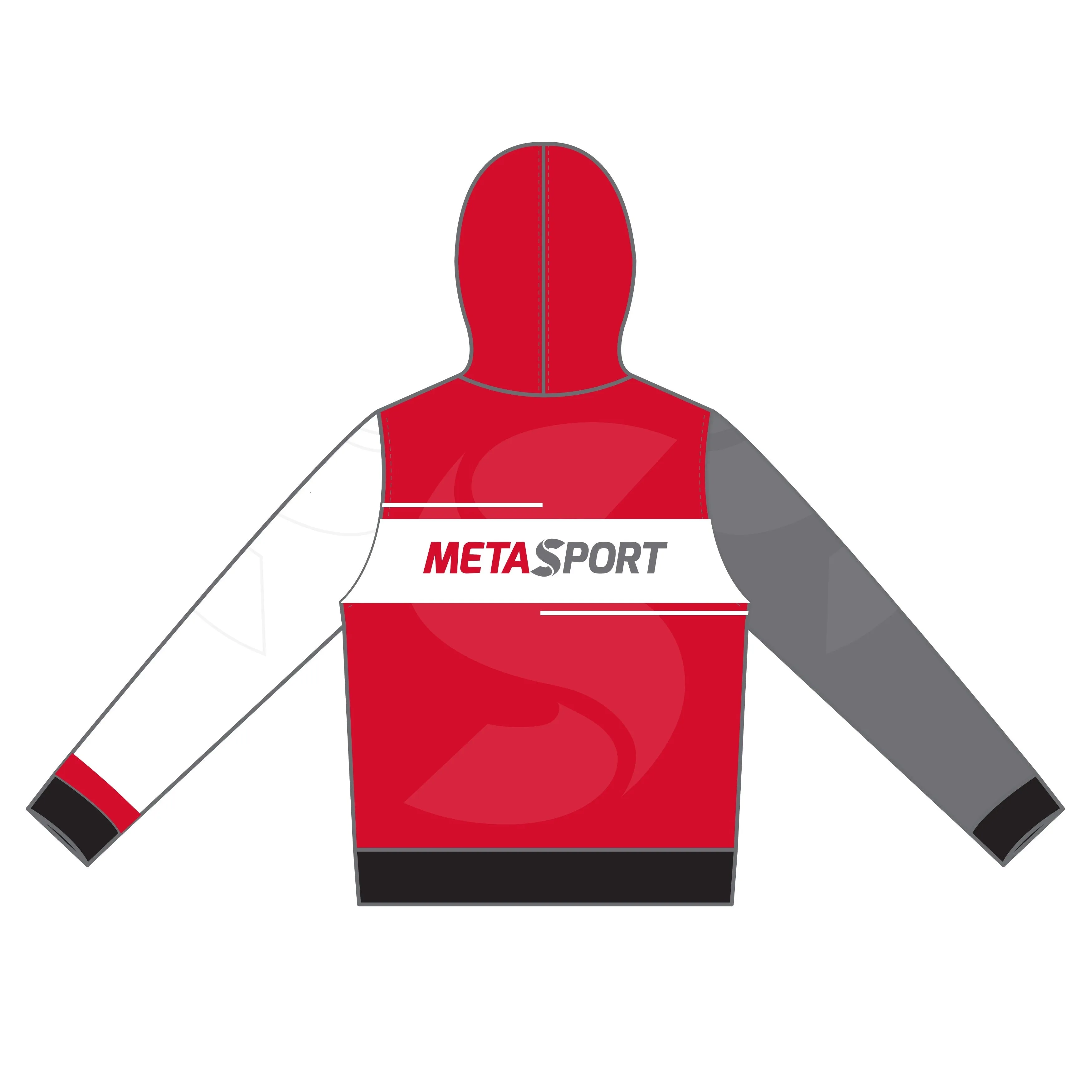 Club MetaSport Pullover Hoodie Sweatshirt