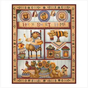 Home Sweet Home Fleece Blanket