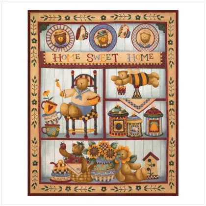 Home Sweet Home Fleece Blanket