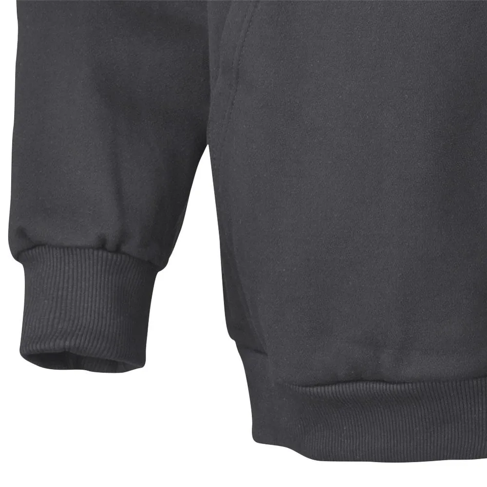 Hoodie - Pioneer Black Flame Resistant Pullover Style Heavyweight Cotton Hoodie, 335