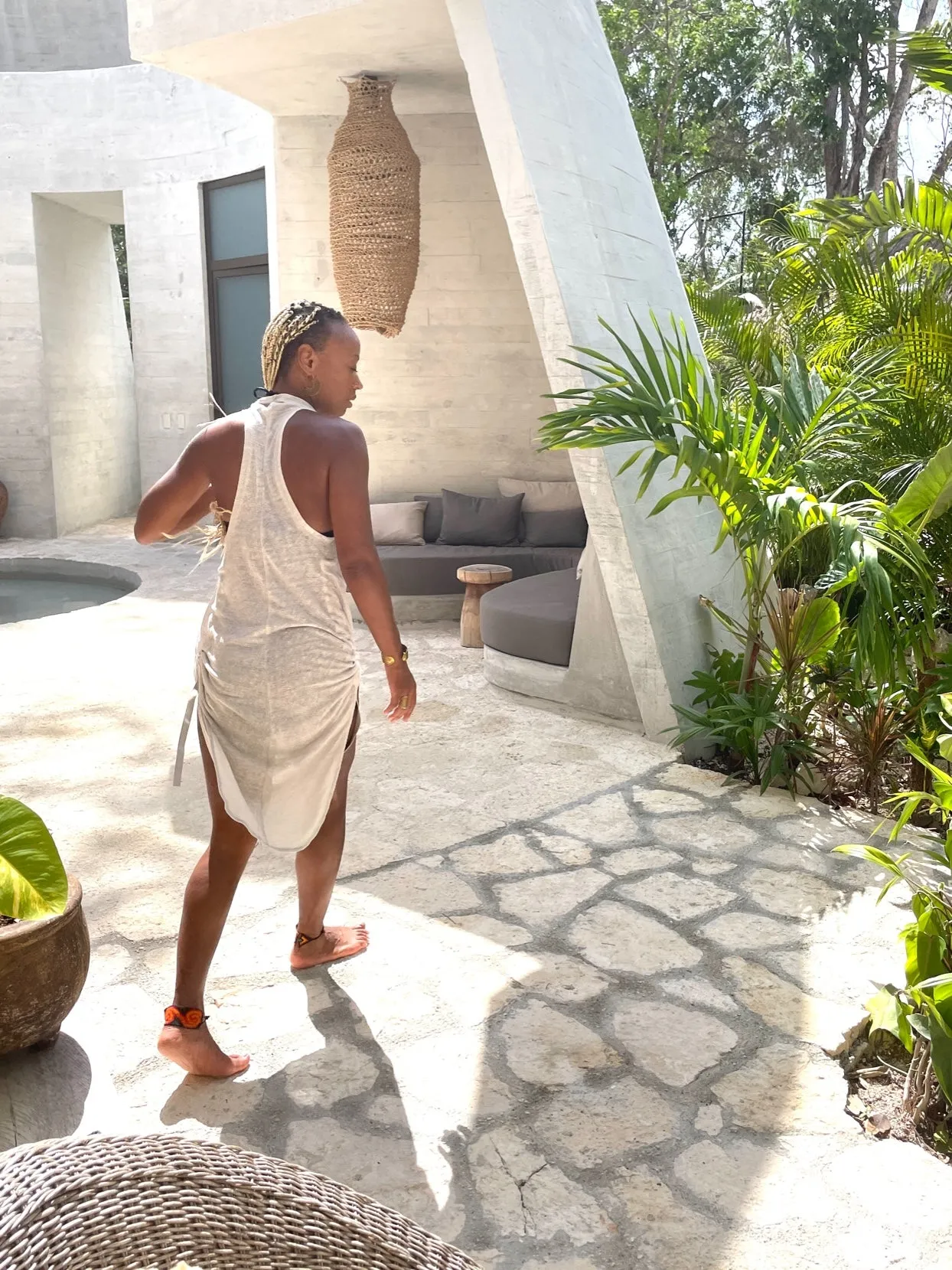 Jungle Dress -  Linen