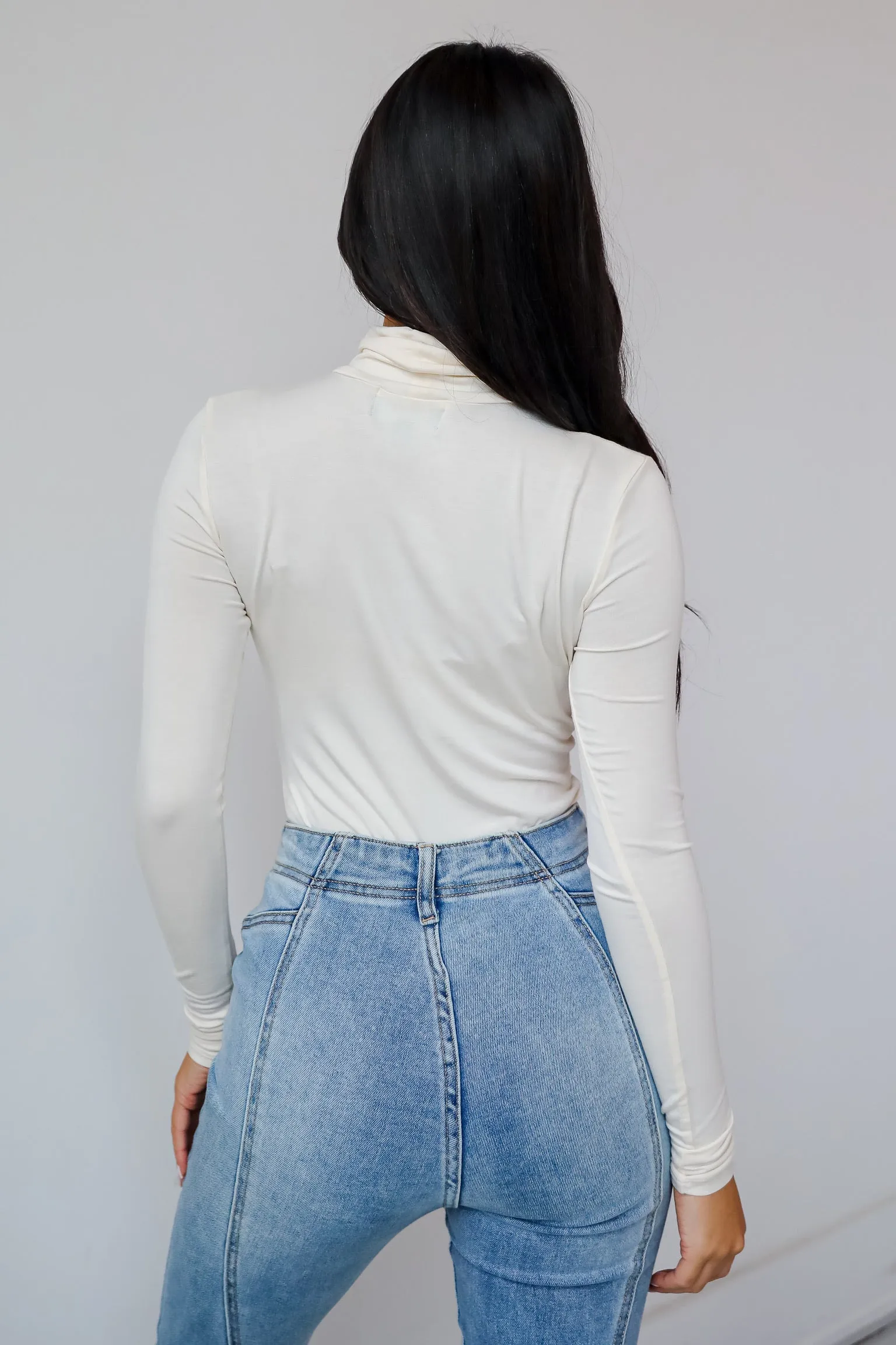 Kennedy Everyday Mock Neck Bodysuit - DOORBUSTER