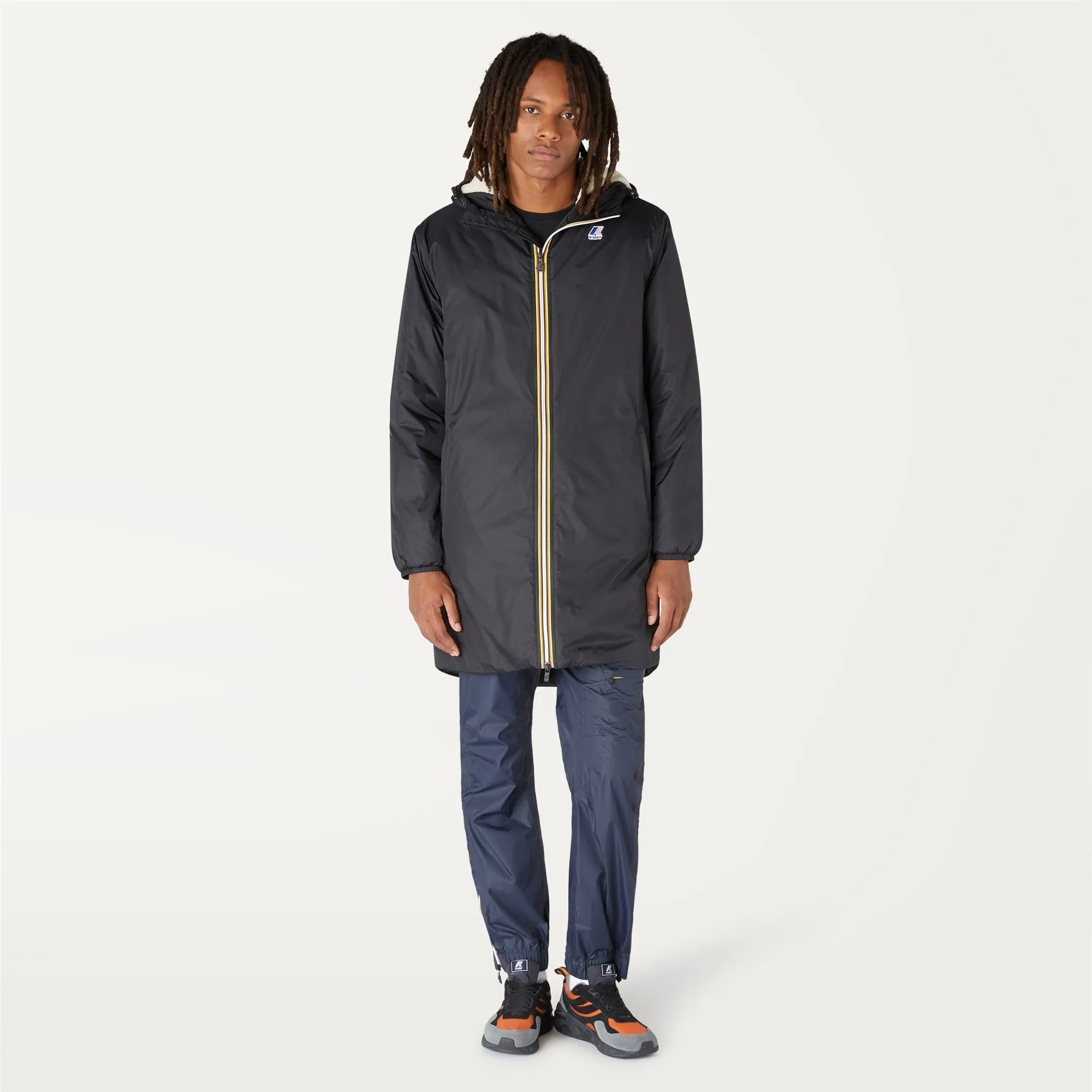 Le Vrai 3.0 Eiffel Orsetto - Jackets - 3/4 LENGTH - UNISEX - BLACK PURE