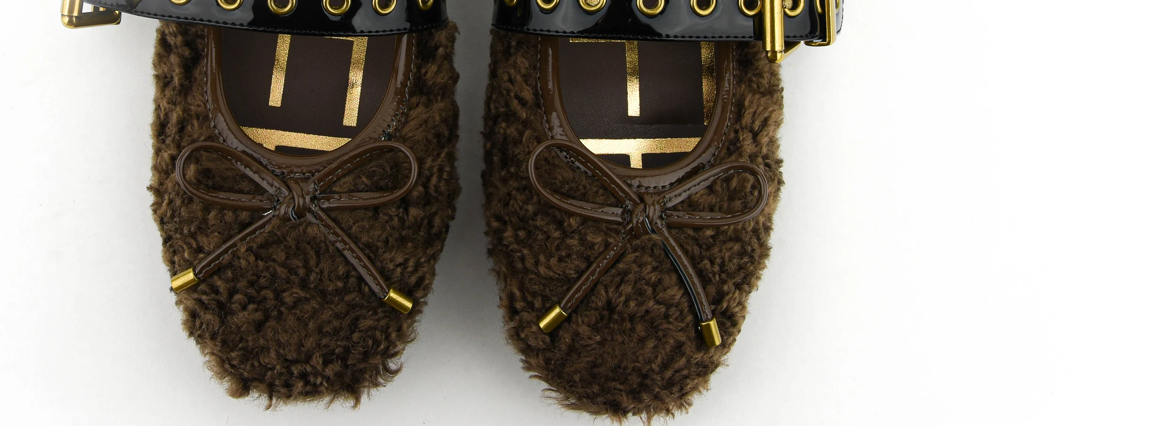 LOAFER TEDDY BALLERINA BROWN