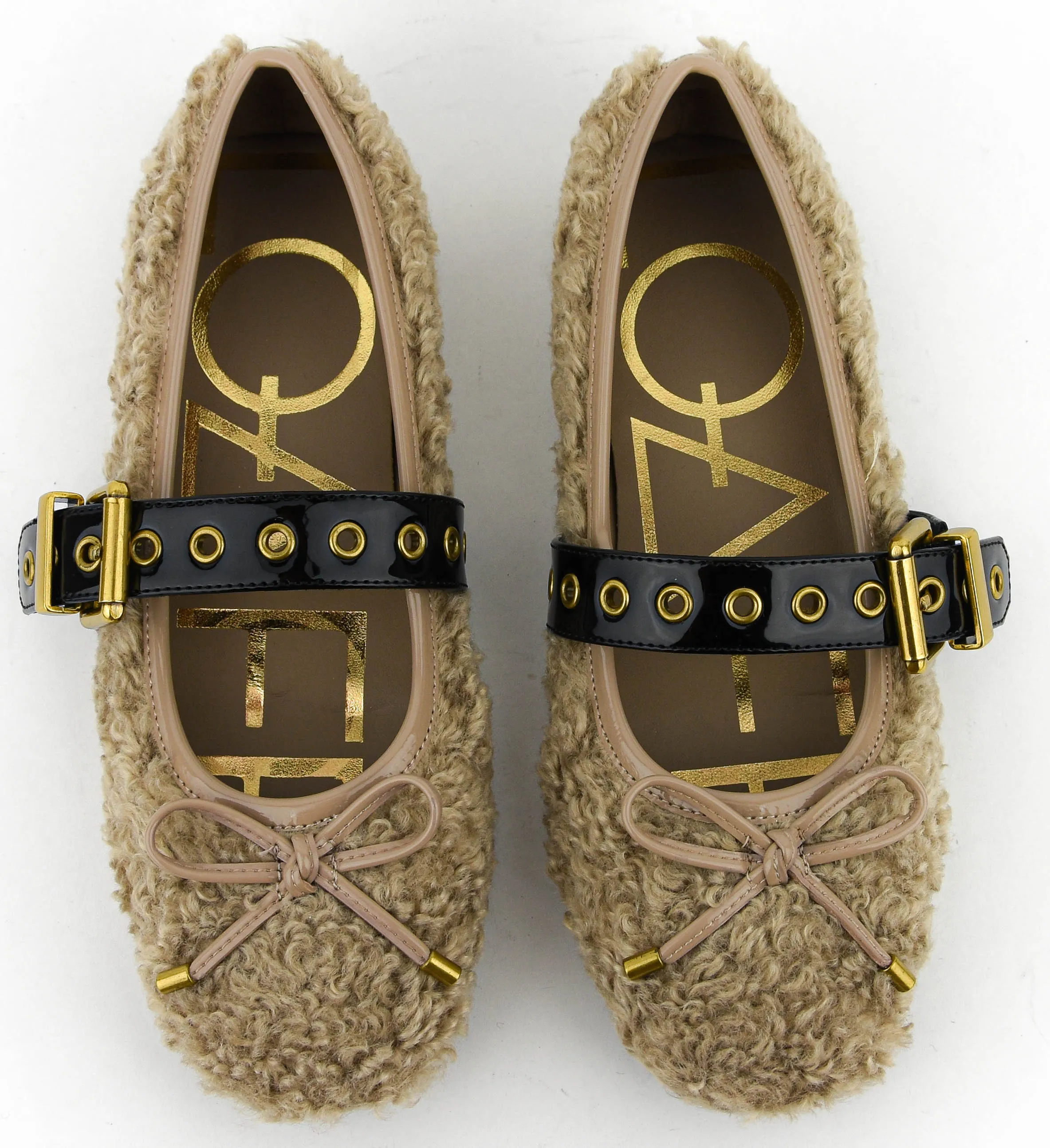 LOAFER TEDDY BALLERINA CAMEL