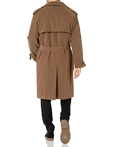 London Fog Men's Iconic Trench Coat, British Khaki, 36 Regular