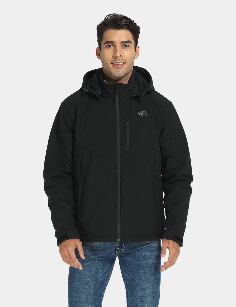 Men's Heated Dual Control Jacket with 5 Heating Zones (Chest Heating) (Apparel Only)