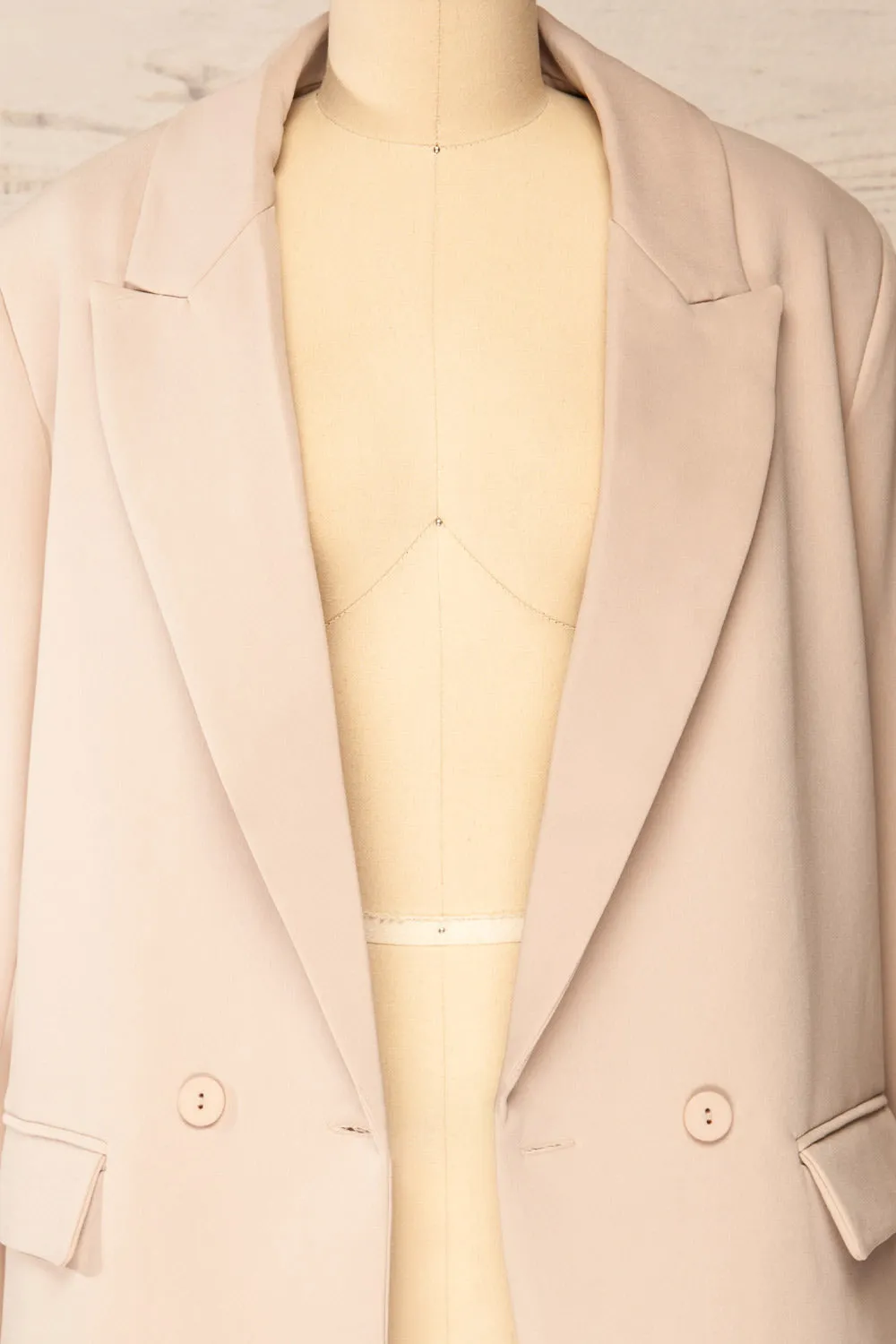 Muryn Sand | Oversized Blazer