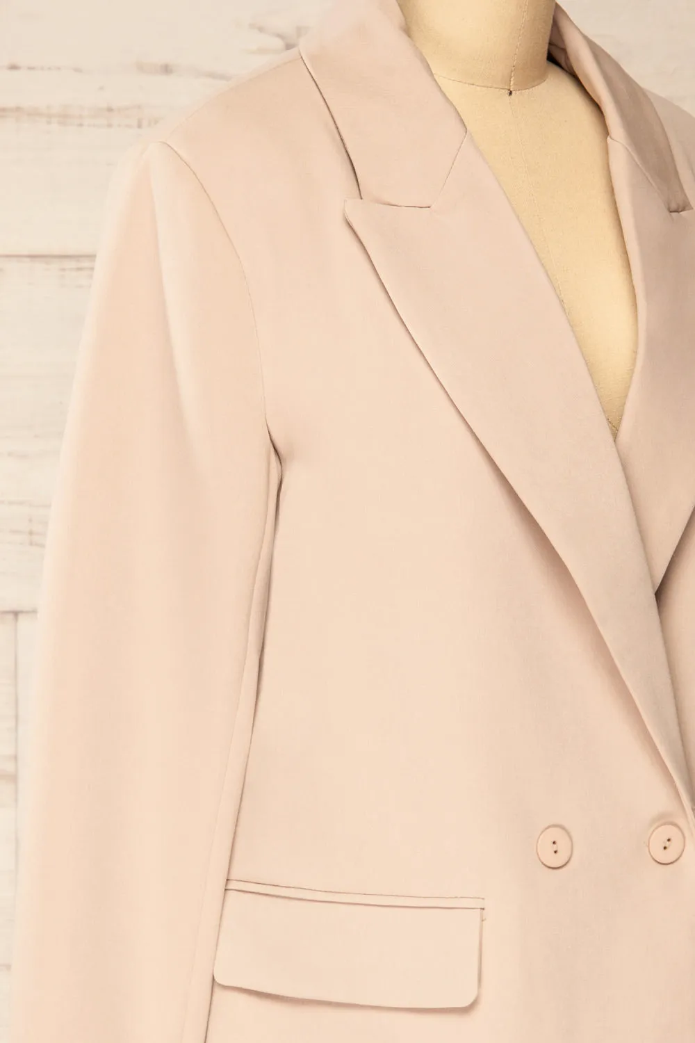 Muryn Sand | Oversized Blazer