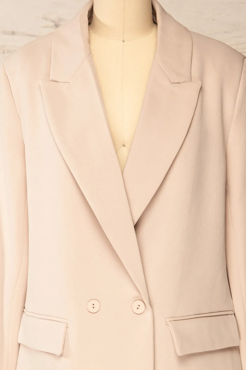 Muryn Sand | Oversized Blazer