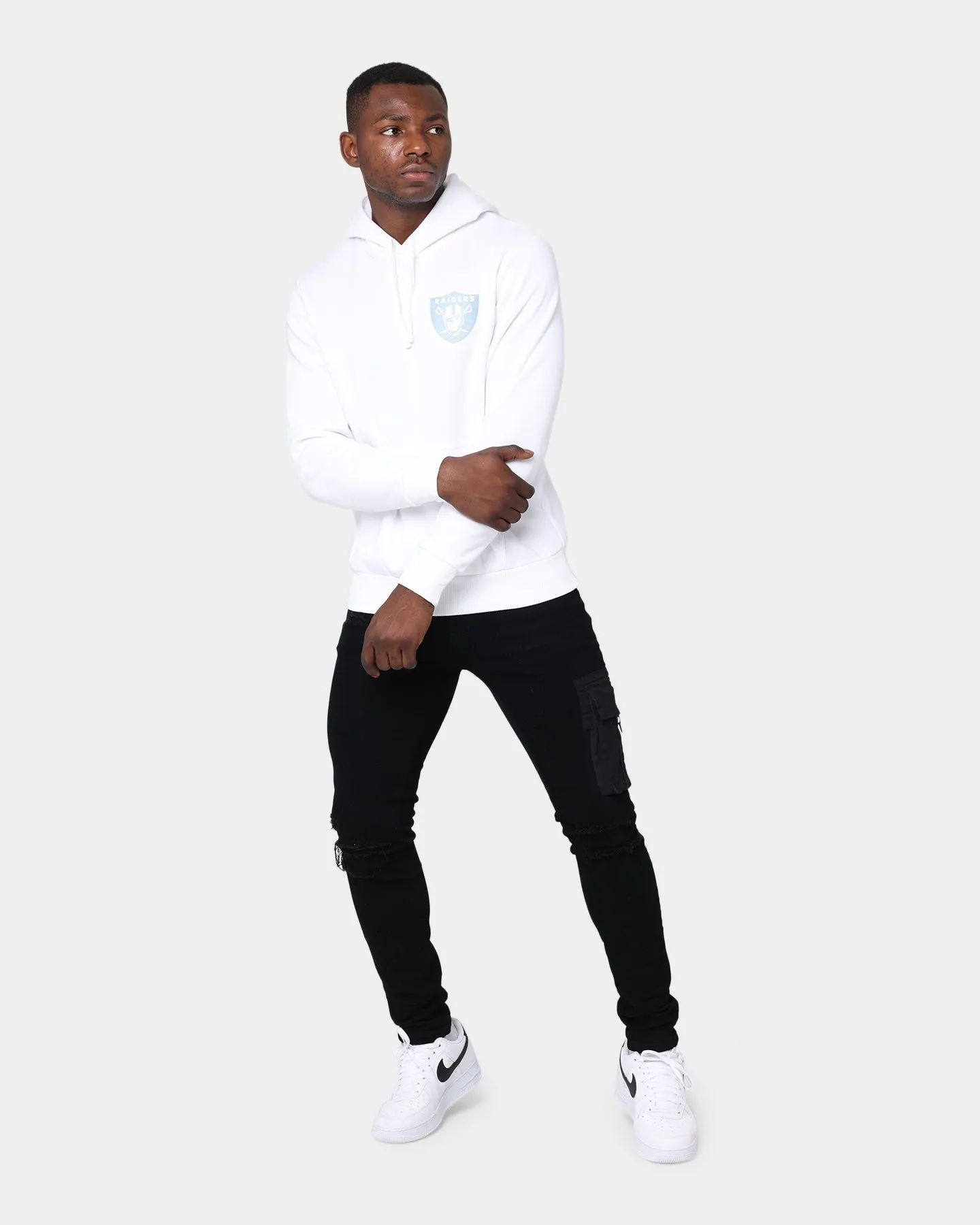 New Era Las Vegas Raiders UV Activated Hoodie White