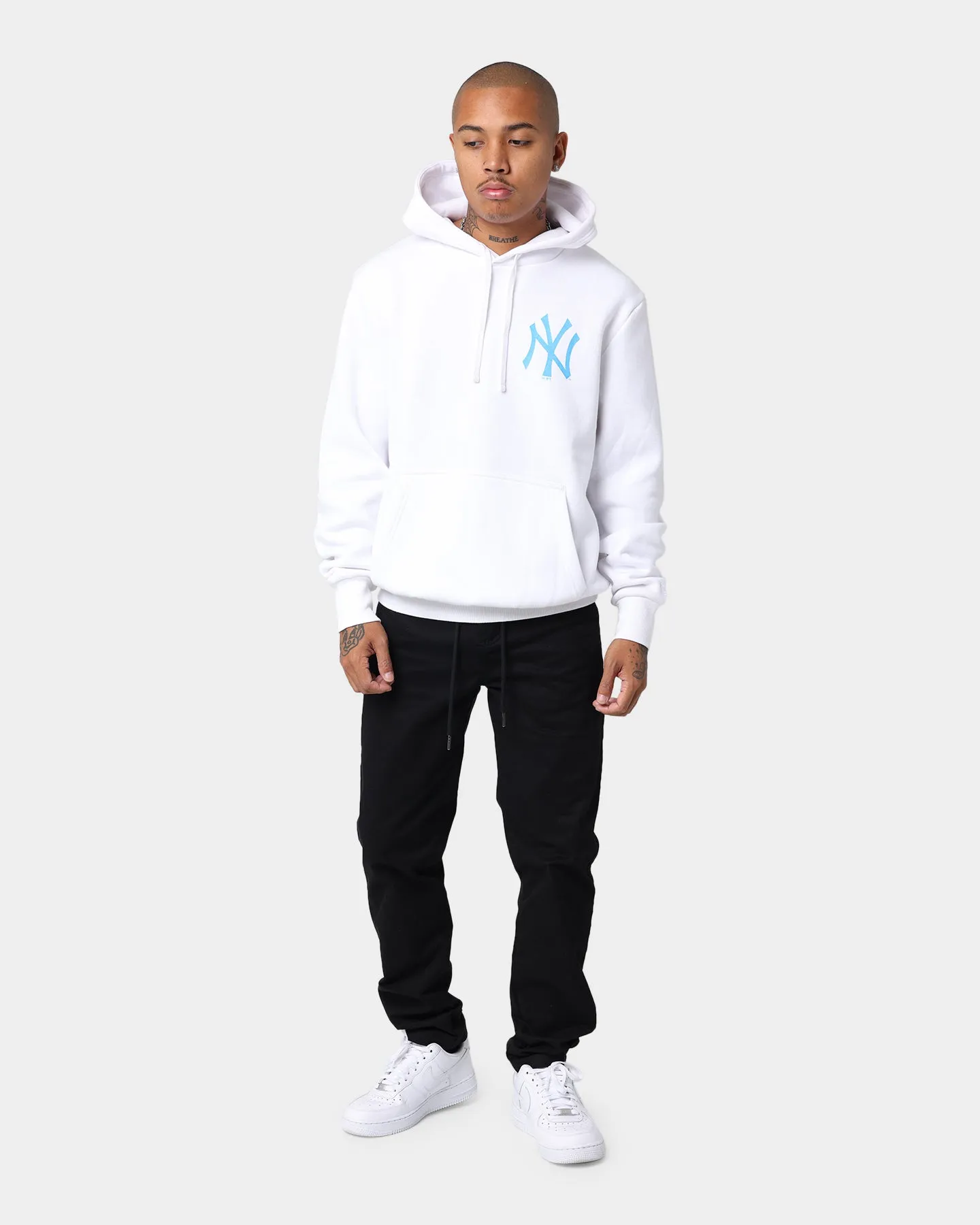 New Era New York Yankees UV Activated Hoodie White