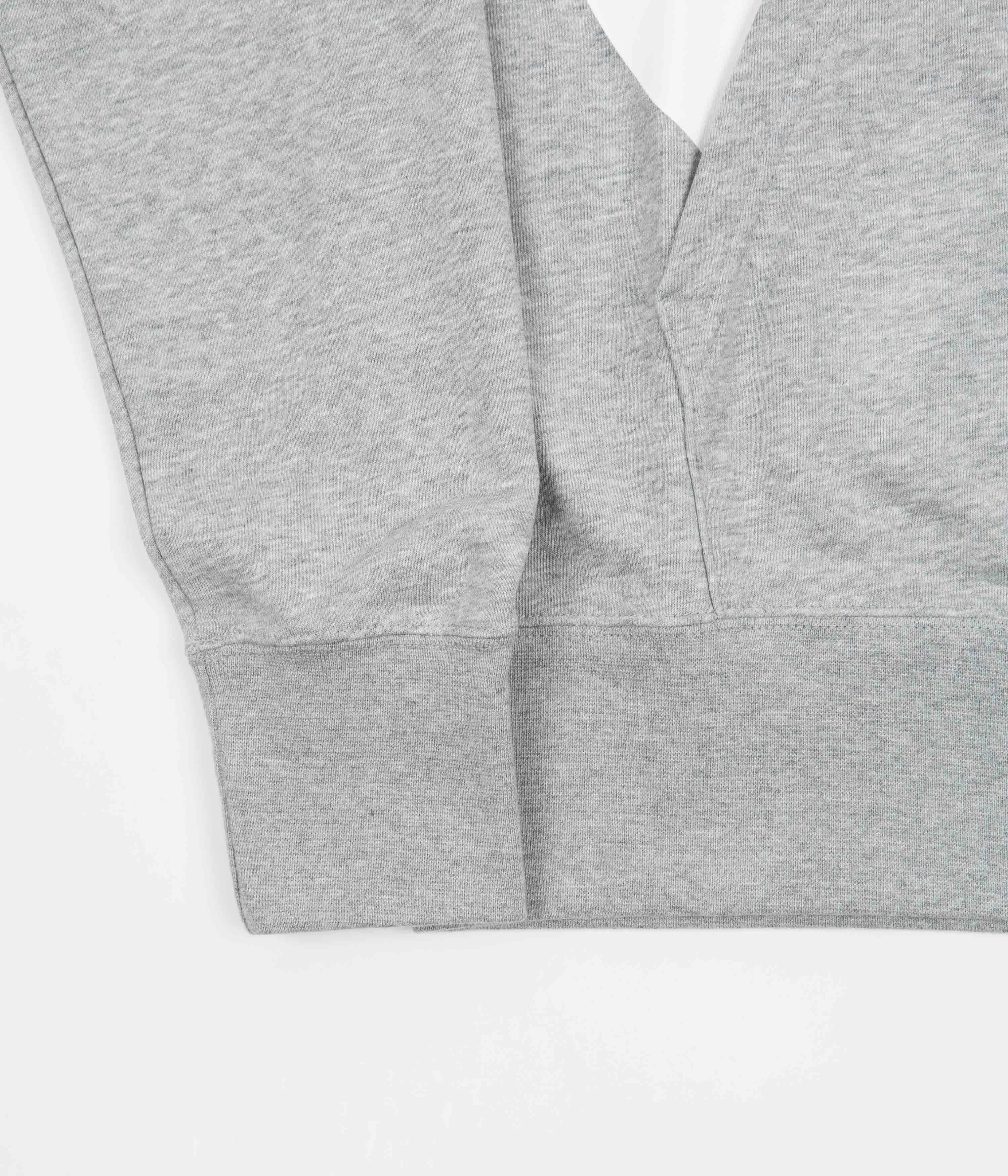 Nike Swoosh Hoodie - Dark Grey Heather / White