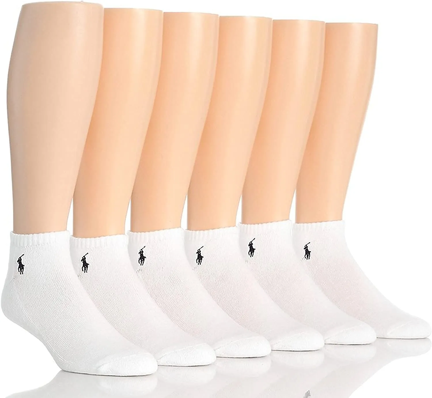Polo Ralph Lauren Men's Ankle 6-Pair Socks
