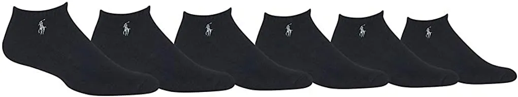 Polo Ralph Lauren Men's Ankle 6-Pair Socks