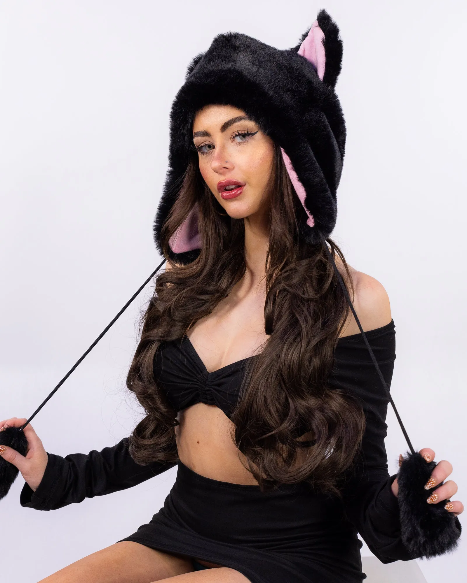 Rave Bear Plush Hat
