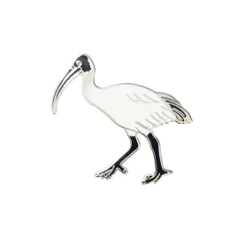 Red Parka Pin - Australian Ibis