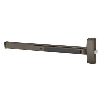 Sargent 12-8888-F Rim Exit Device, Fire Rated, Multi-Function, Exit Only, 33"-36" Bar, Grade 1, Non-Handed