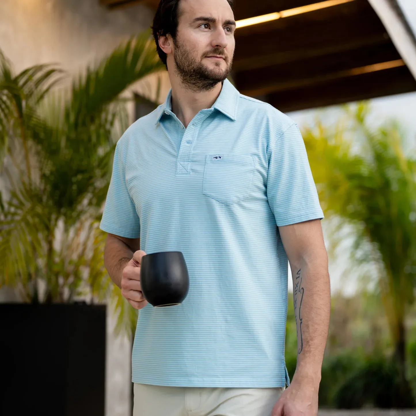 Shellbine Stripe Polo
