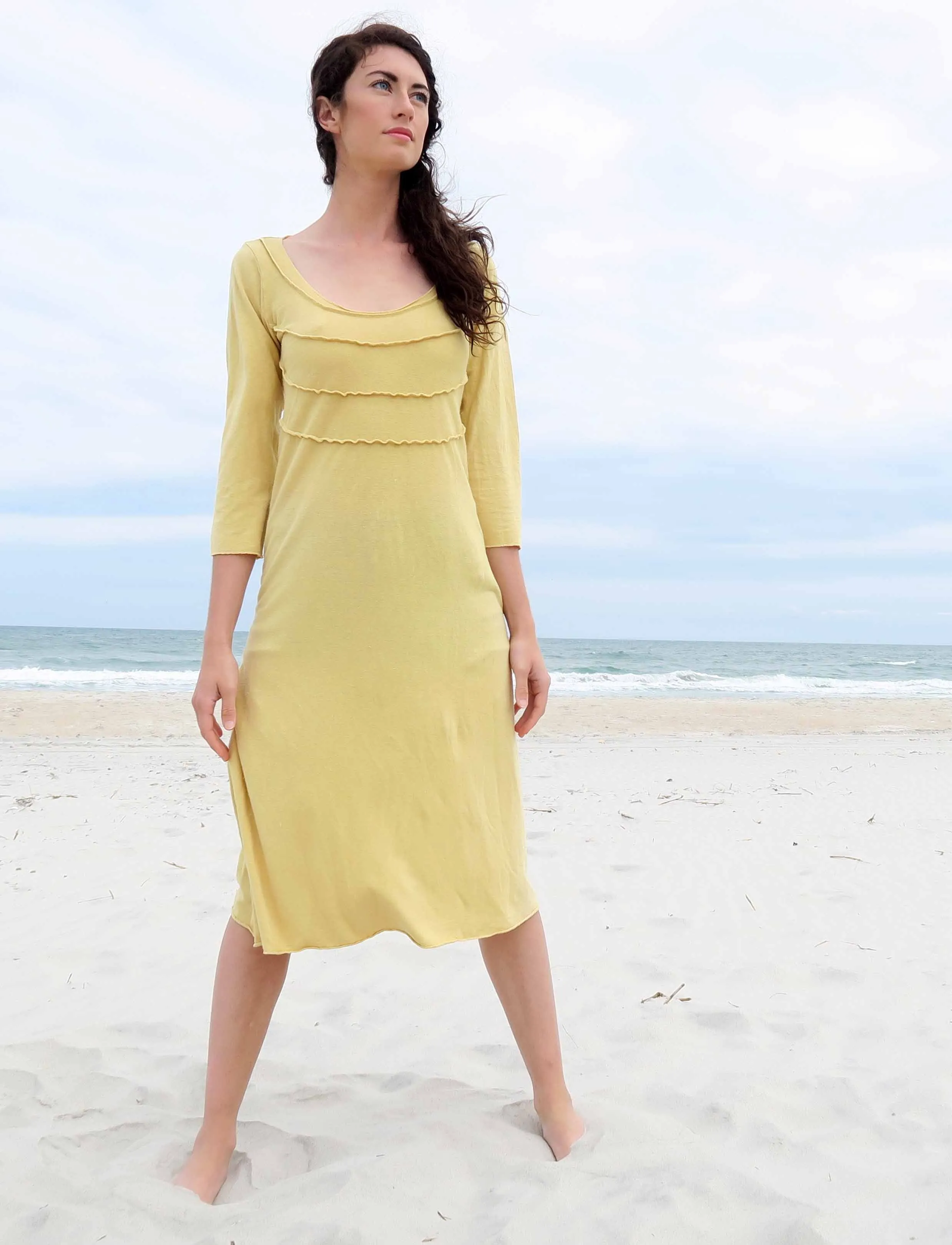 Slip Circles Simplicity Below Knee Dress