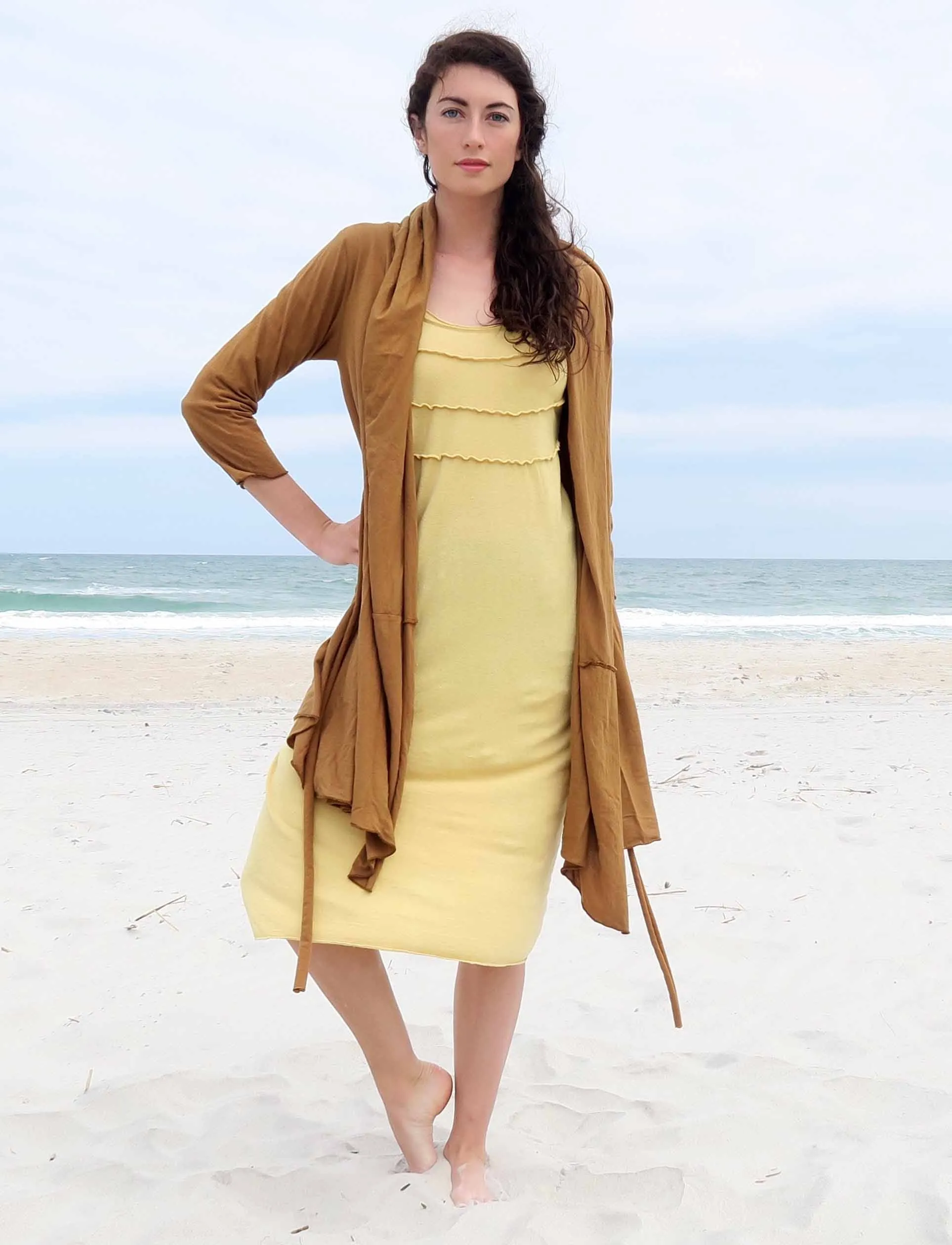 Slip Circles Simplicity Below Knee Dress