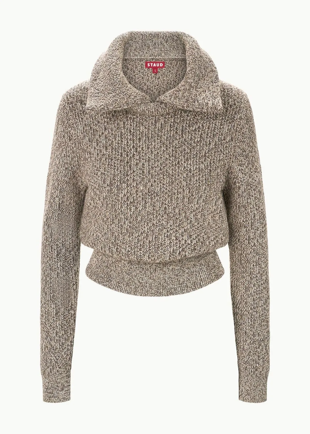 STAUD Christopher Sweater - Mocha Melange