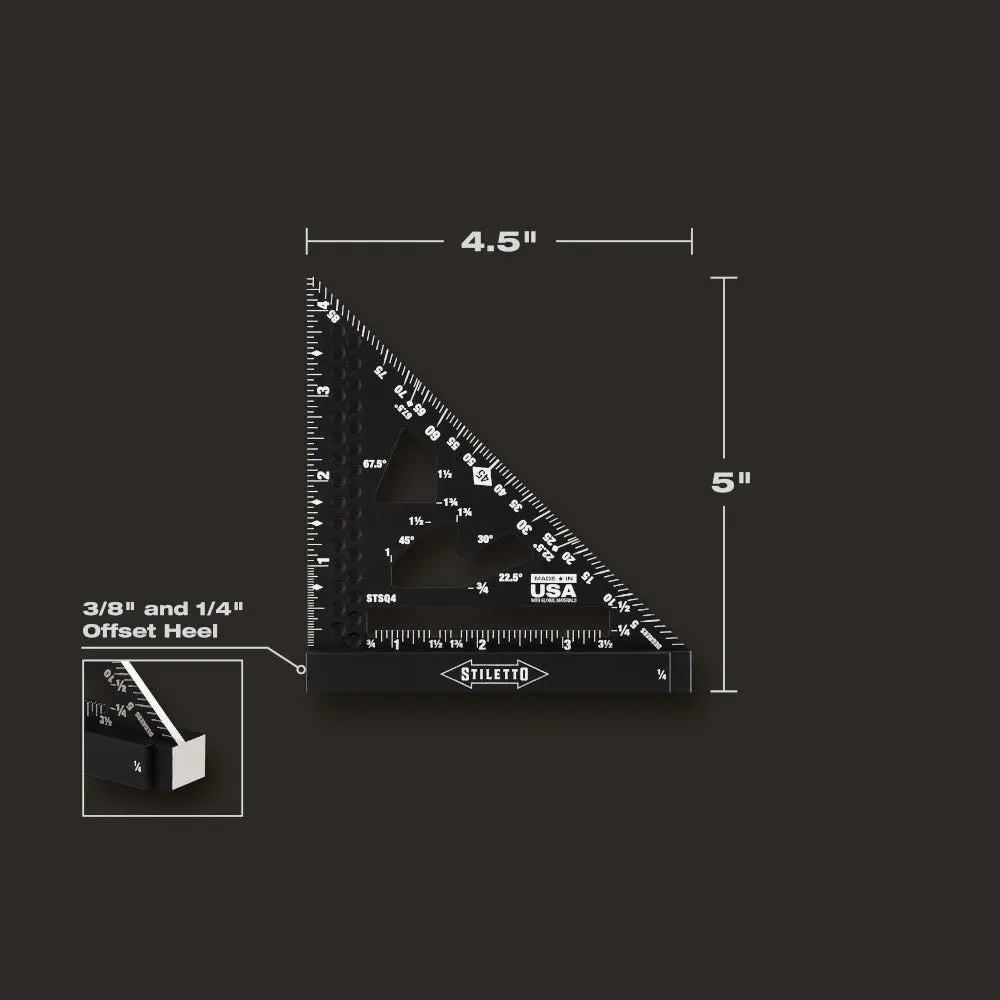 Stiletto STSQ4 4-1/2" Trim Square