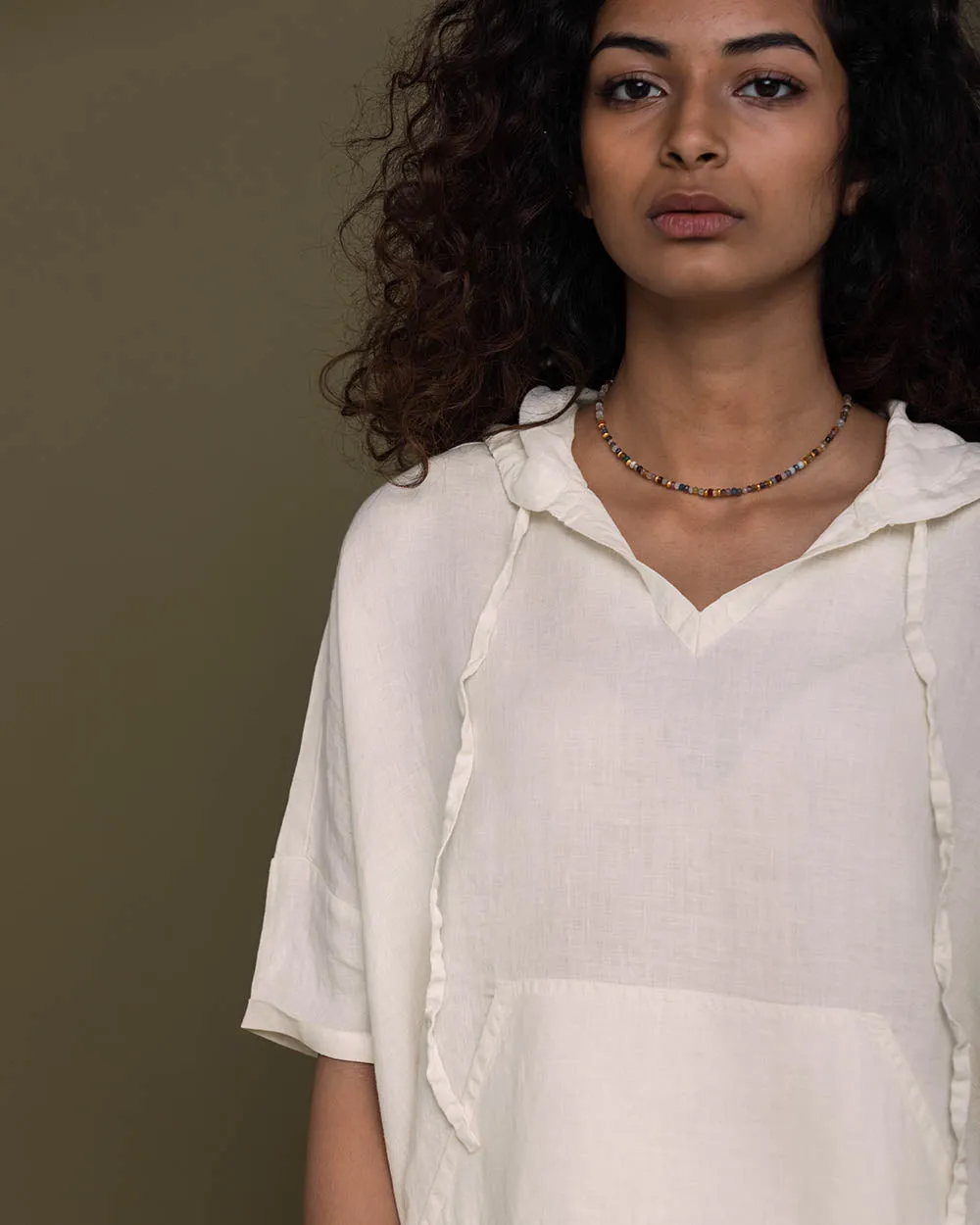 The Hemp Hoodie - Shell Off White