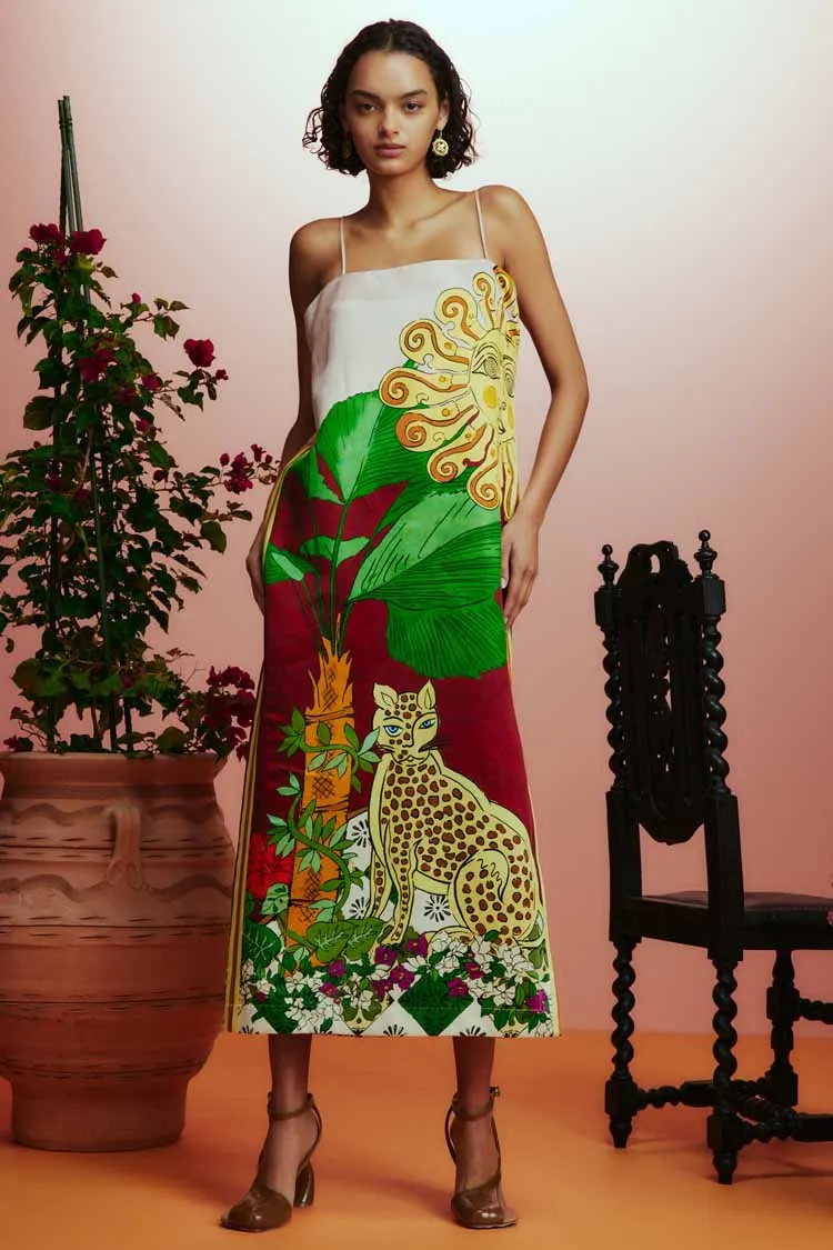 Tiger Slip Dress