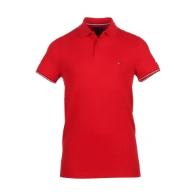 Tommy Hilfiger Stripe Cuff Polo Shirt