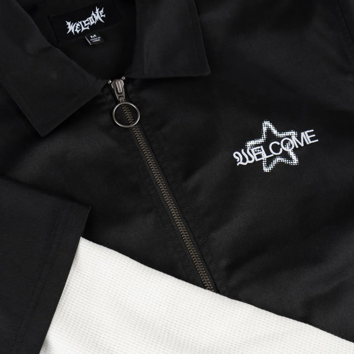 Welcome Supernatural Layered Work Shirt - Black