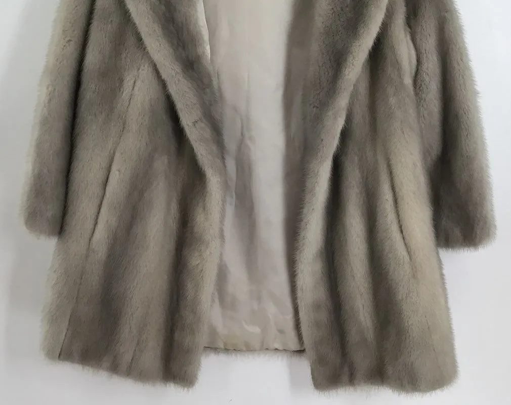 Yudofsky Women's Gray Overcoat