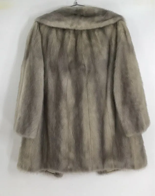 Yudofsky Women's Gray Overcoat