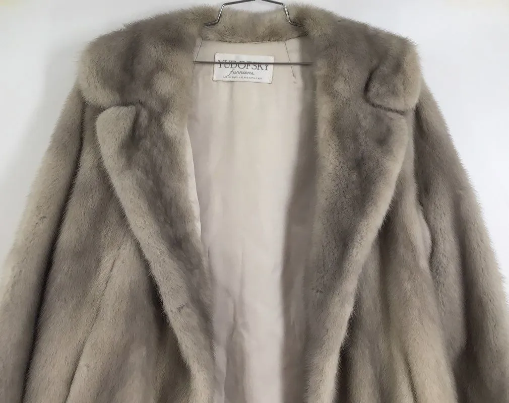 Yudofsky Women's Gray Overcoat