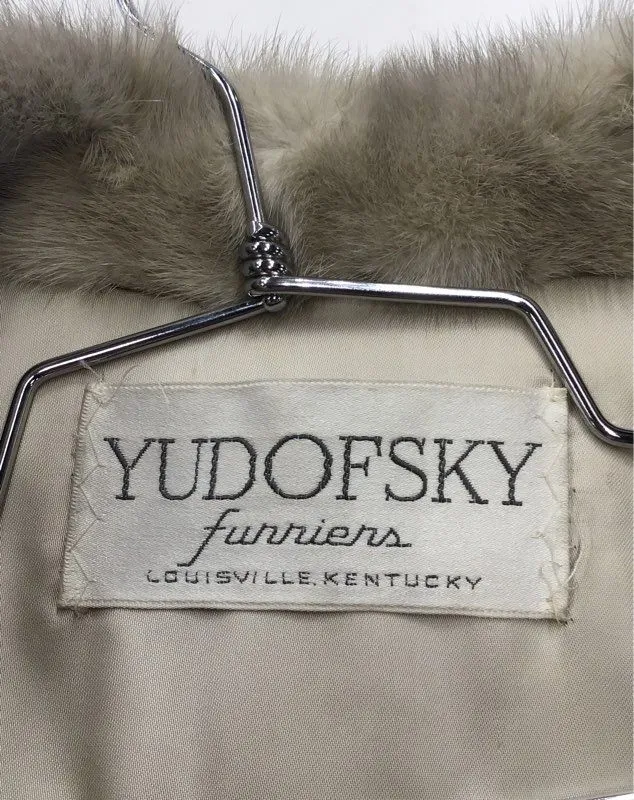 Yudofsky Women's Gray Overcoat